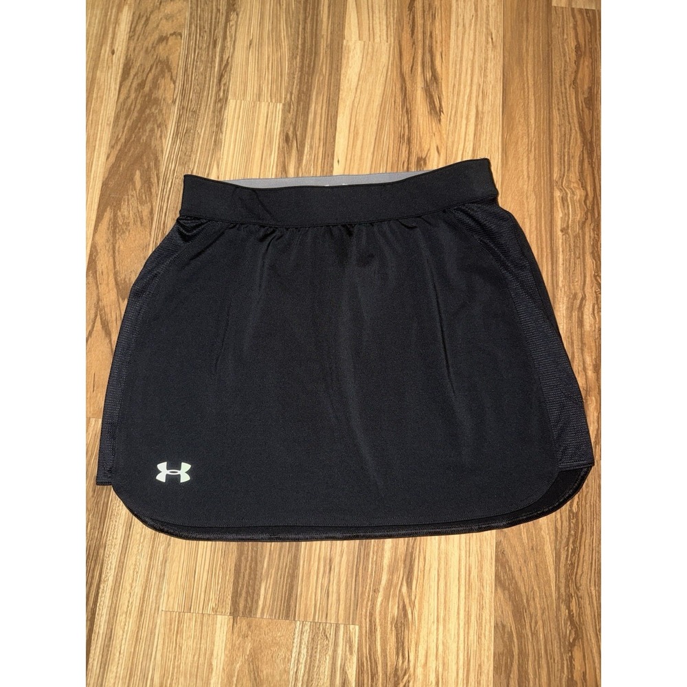 Under Armour Women's Sz Small S Sports Tennis‎ Skirt Elastic Waist Black